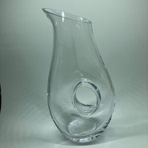 Lenox Tuscany Classics Pierced Pitcher 48 Oz Clear Crystal Glass Decanter Carafe
